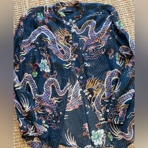 ISABEL MARANT sheer blouse 42